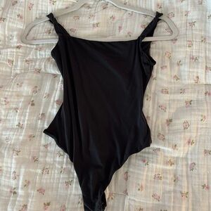 Skims Black Bodysuit